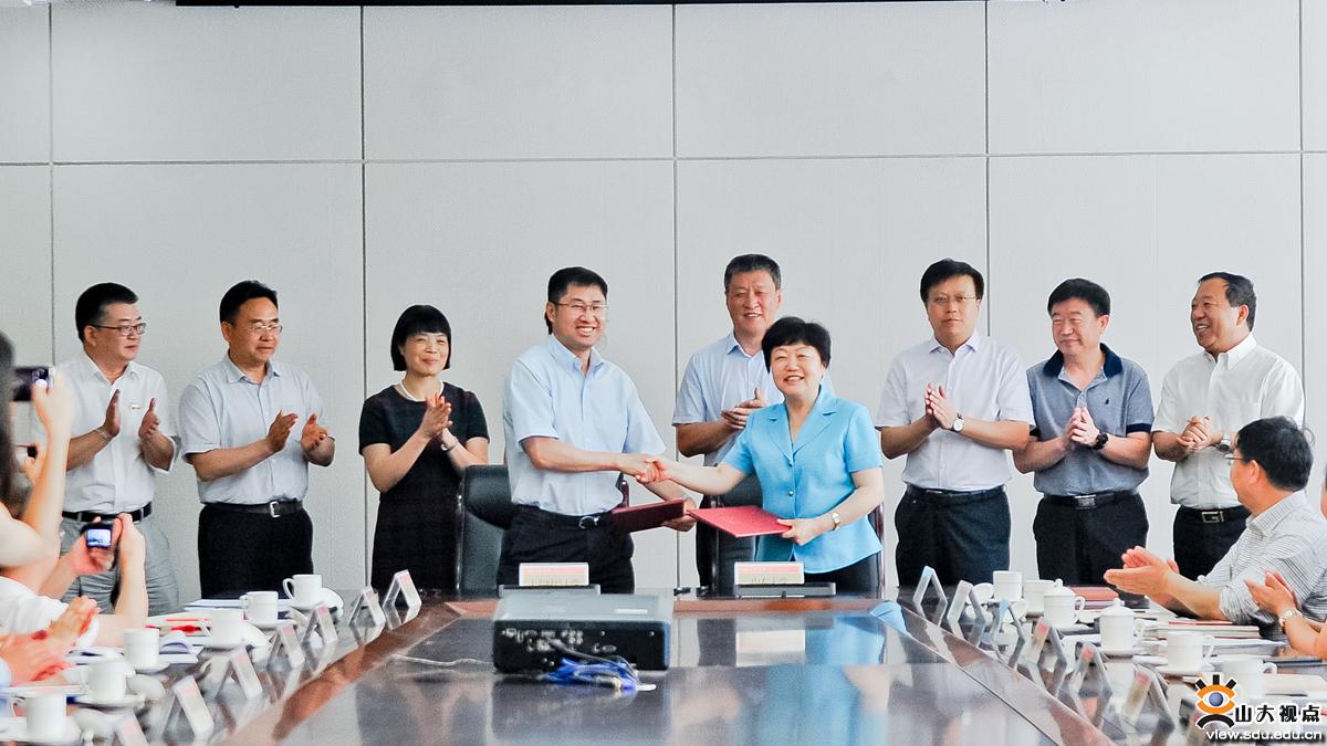 山东大学与上海财经大学开展战略合作